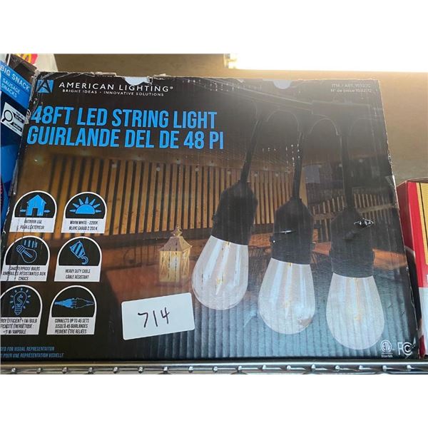48FT LED STRING LIGHTS