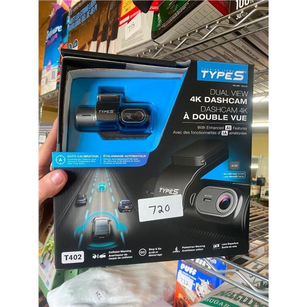 DUAL VIEW 4K DASHCAM