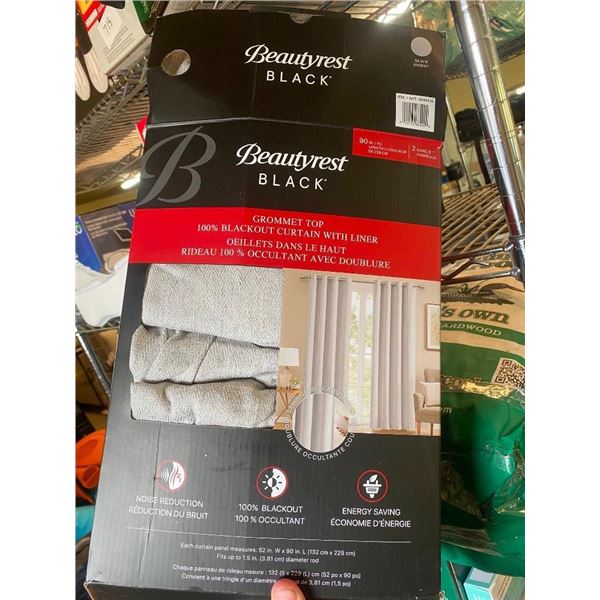 2 OF 90IN CURTAIN PANELS