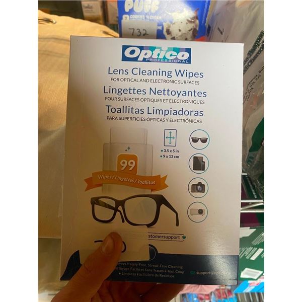 99 GLASSES LENS CLEANING WIPES