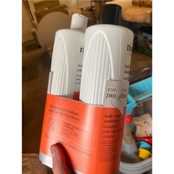 1L OF SHAMPOO AND 1L OF CONDITIONER
