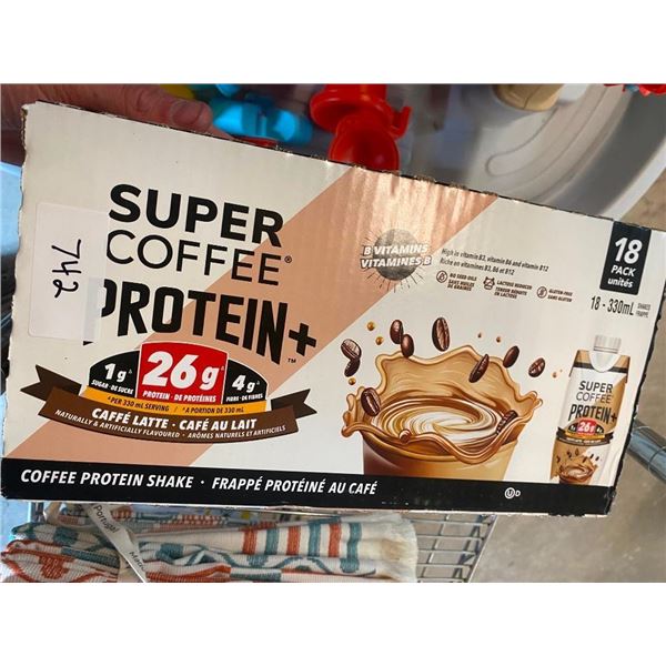 18 PACK OF COFFEE PROTEIN SHAKES
