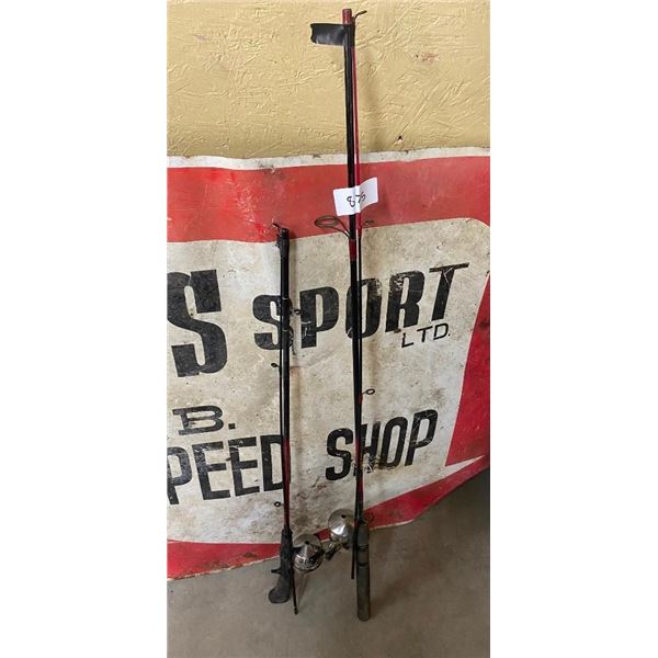 2 FISHING RODS