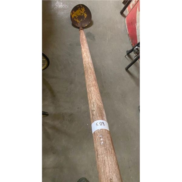 10FT POST HOLE CLEANER/ SCOOP
