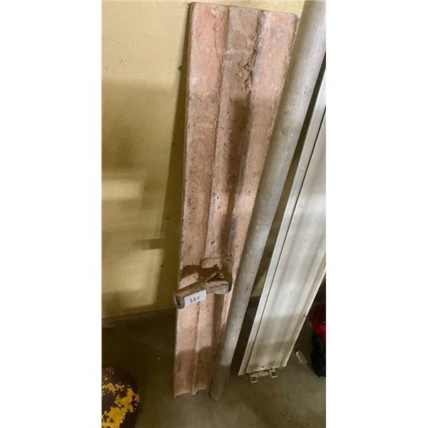 48IN CONCRETE SMOOTHER WITH EXTENSION POLE