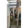 Image 1 : 2 OF 24X78IN SLIDING MIRROR DOORS FOR CLOSET