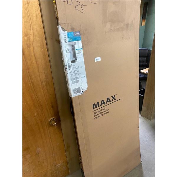 SINGLE GLASS SHOWER DOOR PANEL 78X32IN