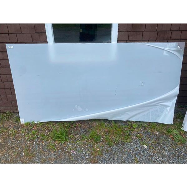 8X4FT SHEET OF CLEAR PLASTIC BOARD