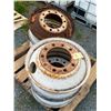 Image 1 : SET OF 4 22.5X10BOLT TRUCK RIMS