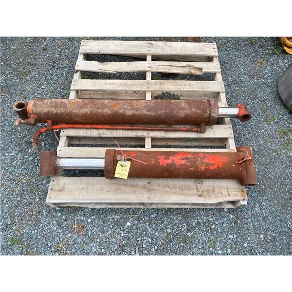 2 LARGE HYDRAULIC CYLINDERS