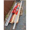 Image 1 : PALLET OF UPRIGHTS AND CROSS MEMBERS FOR PALLET RACKING
