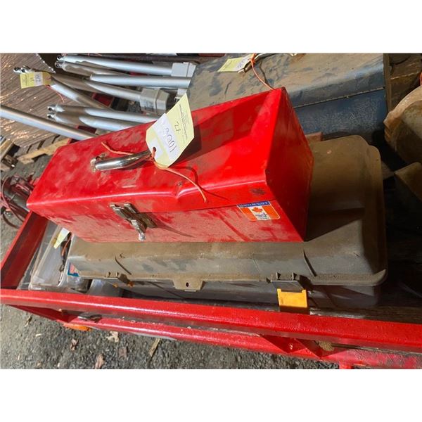 2 EMPTY TOOL BOXES