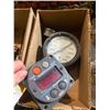 Image 1 : BOX LOT OF ASSORTED GAUGES