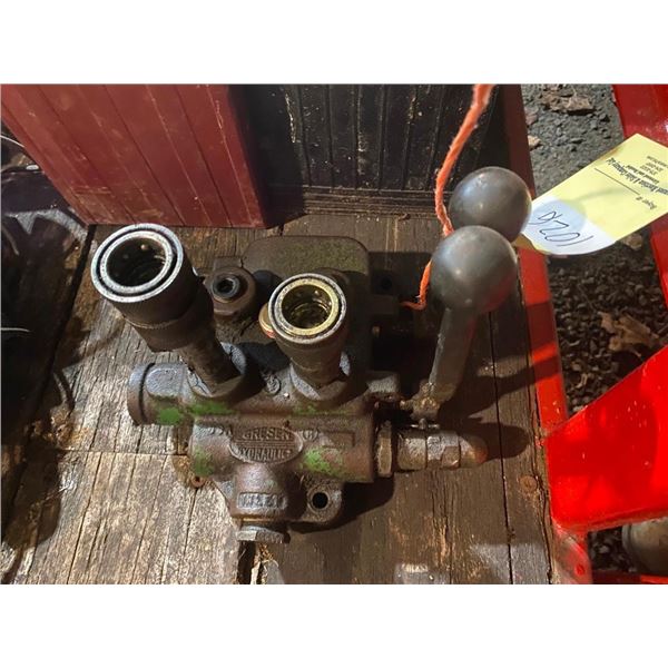 HYDRAULIC VALVE BANK CONTROL