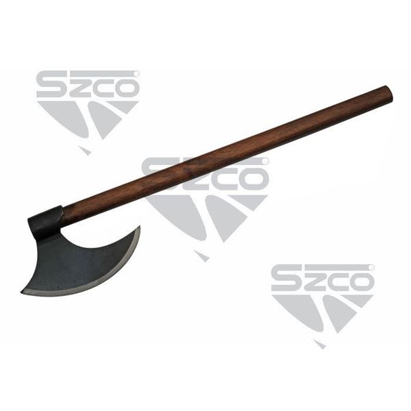 30" MEDIEVAL BEARDED AXE