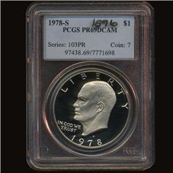 1978S IKE Dollar Coin Proof PCGS PR69 (COI-1596)