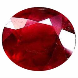 2.75ct Top Blood Red Ruby Oval Natural VS  Appraisal Estimate $3300 (GEM-20100)