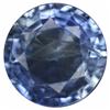 0.88ct Round Blue Kanchanaburi Sapphire  (GEM-19686)