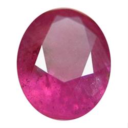 2.75ct Oval Red/Pink Ruby Madagascar  Appraisal Estimate $3300 (GEM-19281)