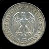 Image 2 : 1935A Nazi Germany 5 Mark Silver Coin AU+ Type 2 (COI-5664)