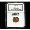 Image 3 : 1945D US Lincoln Cent Coin NGC MS67 Red (COI-6413)