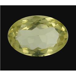 45.86ct Beautiful Citrine Gem  Oval  Cut Appraisal Estimate $8026 (GEM-14249)