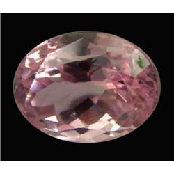 8.8ct Flawless Oval~ Natural Pink Kunzite From Afghan Appraisal Estimate $3520 (GEM-17851)