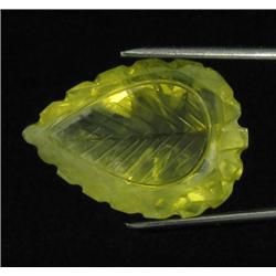 45.85ct Excellent Lemon Citrine Loose Gem Carving (GEM-20749)