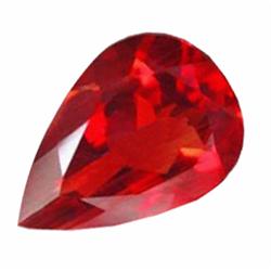 19ct Red Pear Shape Lab Diamond (GEM-21992)
