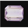 Image 1 : 27.1ct Light Violet Amethyst Brazil Emerald Cut Appraisal Estimate $5420 (GEM-15209)