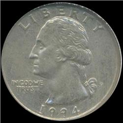 1994 Washington 25c Quarter Coin Graded GEM (COI-6905)