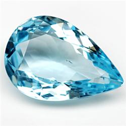 6.66ct Top Grade Swiss Blue Pear Topaz  (GEM-20588)