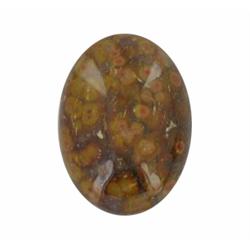 47.89ct Natural Untreated Australian Jasper Oval Cabochon (GEM-20769)