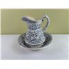 Image 1 : Hand Made Wash Basin and Pitcher