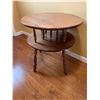 Image 1 : Vilas Round Wooden Table Made in Canada