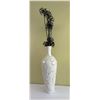 Image 2 : White Floral Vase with Dried Flowers