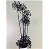 Image 3 : White Floral Vase with Dried Flowers