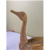 Image 4 : 2 Vintage Hand-Carved Folk Art Ducks