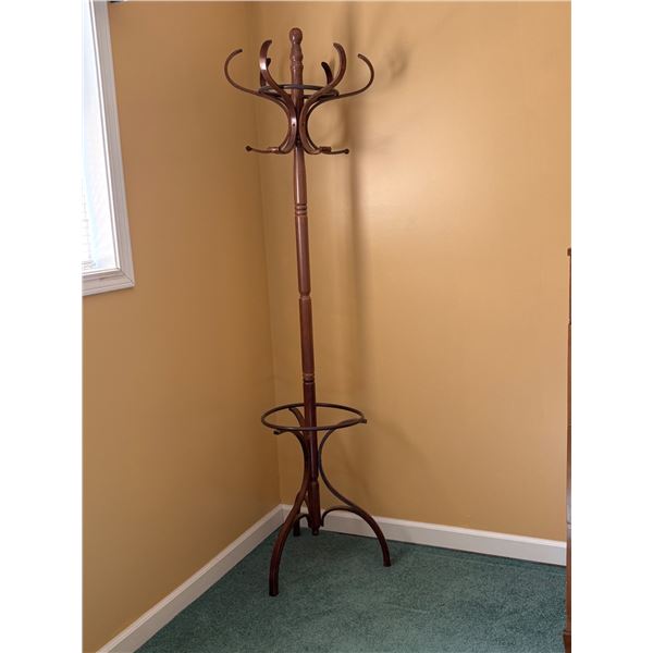 Wooden Coat Rack