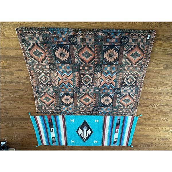 Throw Blanket and Throw Rug