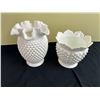 Image 1 : Milk Glass Vases
