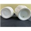 Image 3 : Milk Glass Vases