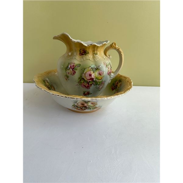 Ceramic Pitcher and Bowl Wash Set