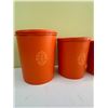 Image 2 : Vintage Tupperware Servalier Nesting Canister Set