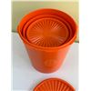 Image 8 : Vintage Tupperware Servalier Nesting Canister Set