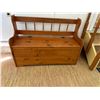 Image 1 : Wood Bench with Storage