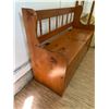 Image 3 : Wood Bench with Storage