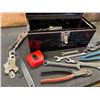 Image 3 : Metal Toolbox with Content