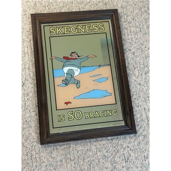 Skegness Framed Bar Mirror