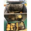 Image 1 : Wooden Shoe Shining Box and accessories